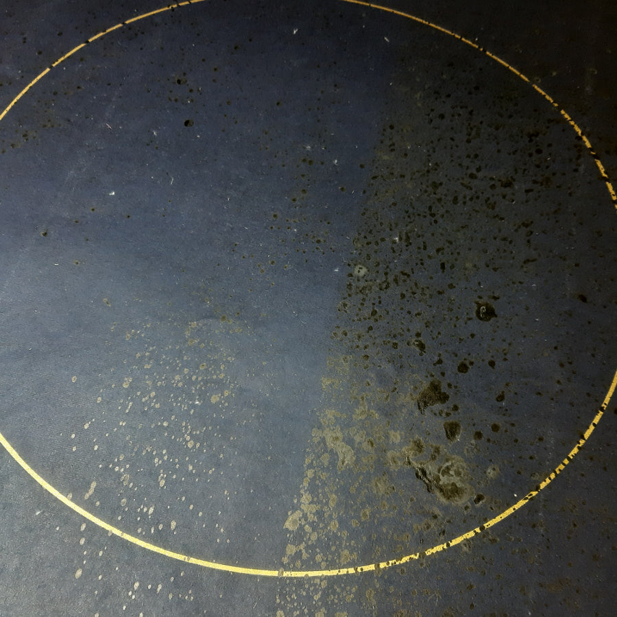 ART WORKS ,Universe_No001 (AZURE/GOLD)(26.77 in X 26.77 in)