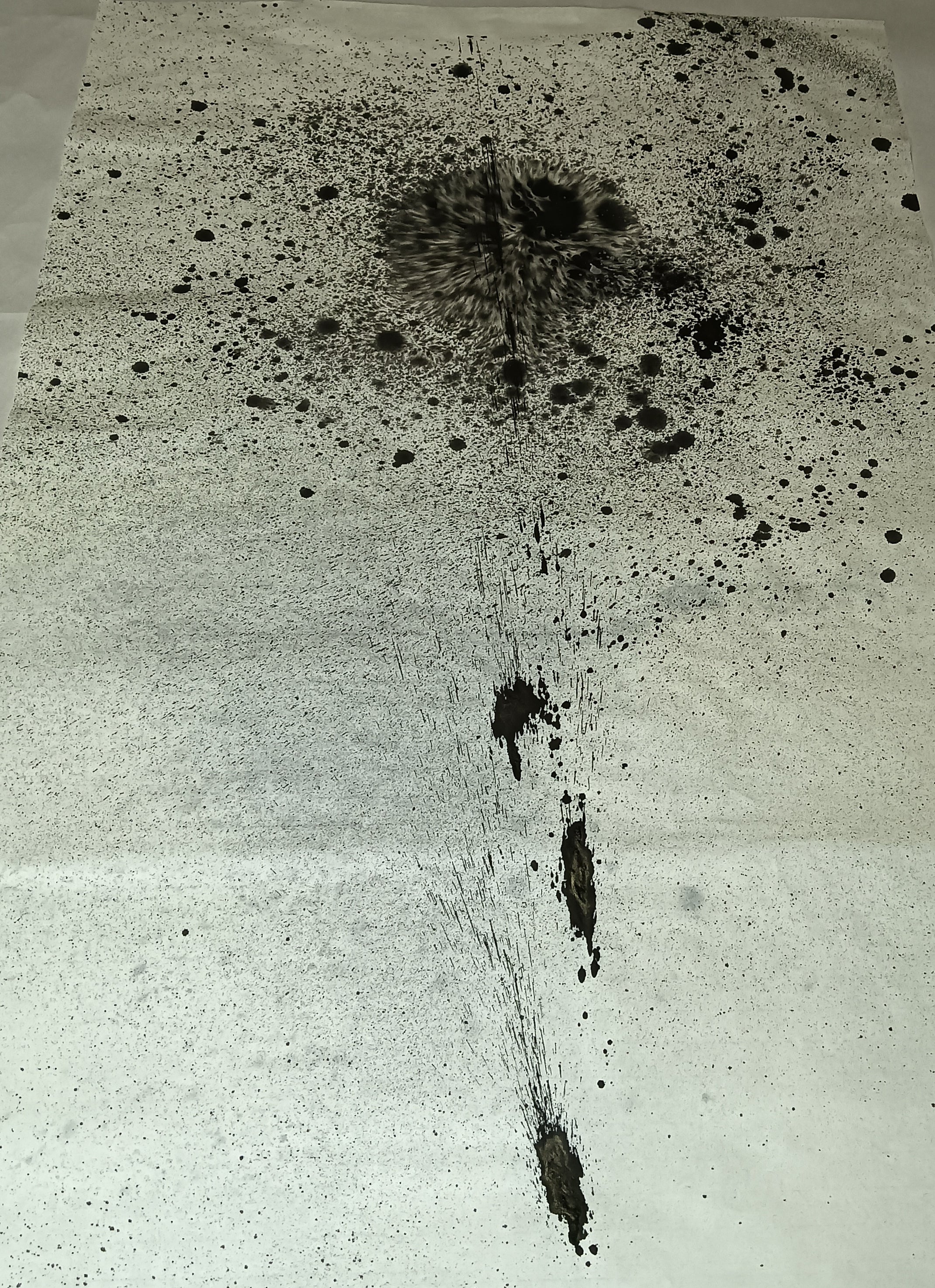 ART WORKS ,FireWork_no01 (27.55in X 41.73 in)