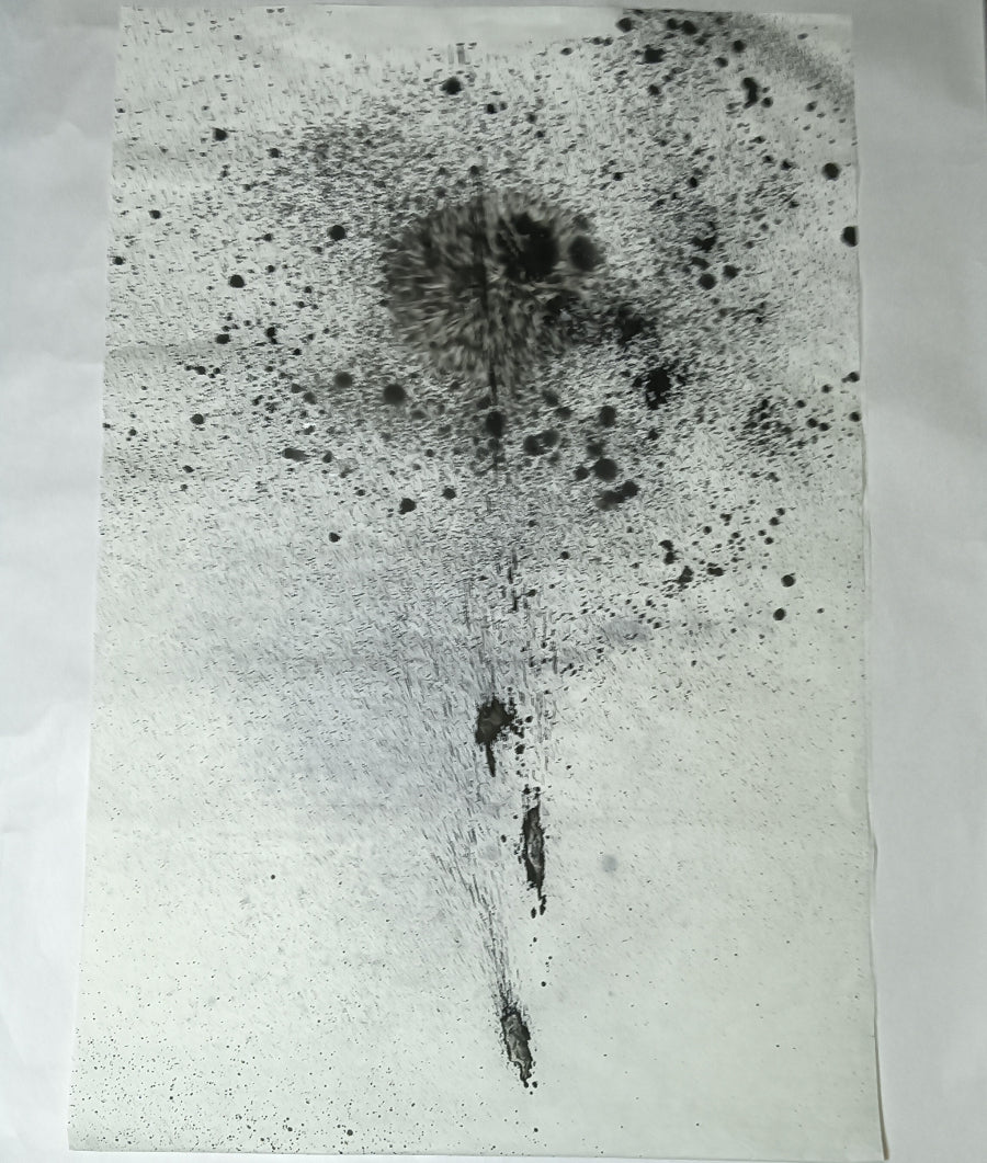 ART WORKS ,FireWork_no01 (27.55in X 41.73 in)