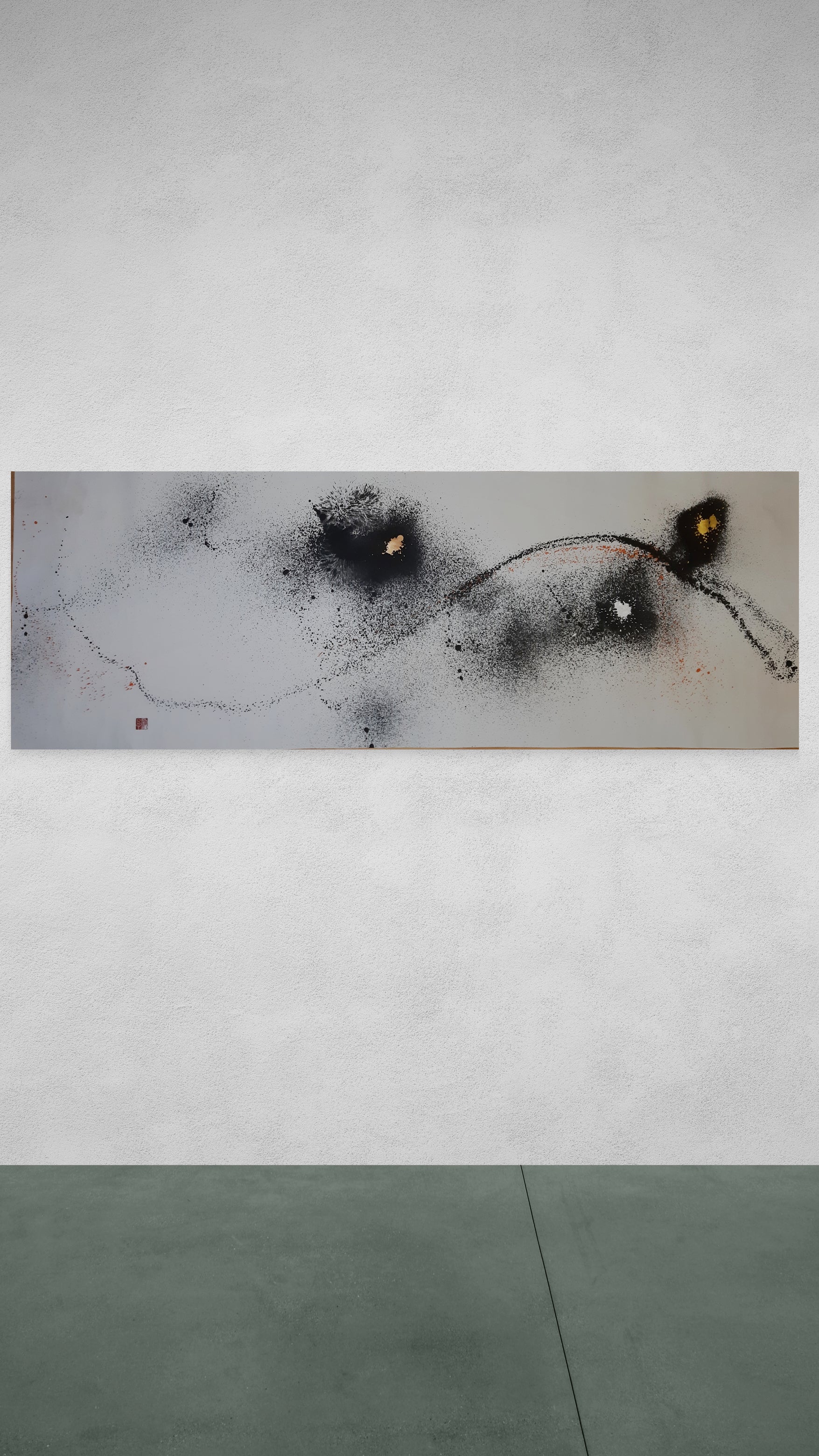 墨象原画 IMA COCO.#004 (600×1700mm) *アクリルパネル込
