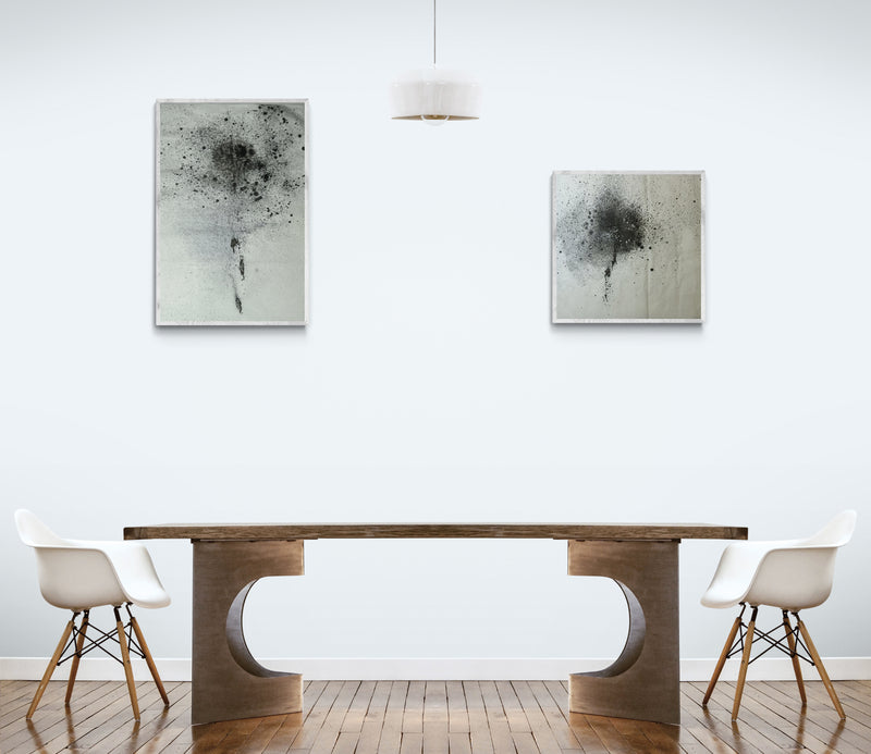 ART WORKS ,FireWork_no02 (27.55in X27.55in)