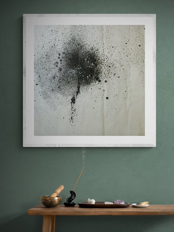 ART WORKS ,FireWork_no02 (27.55in X27.55in)