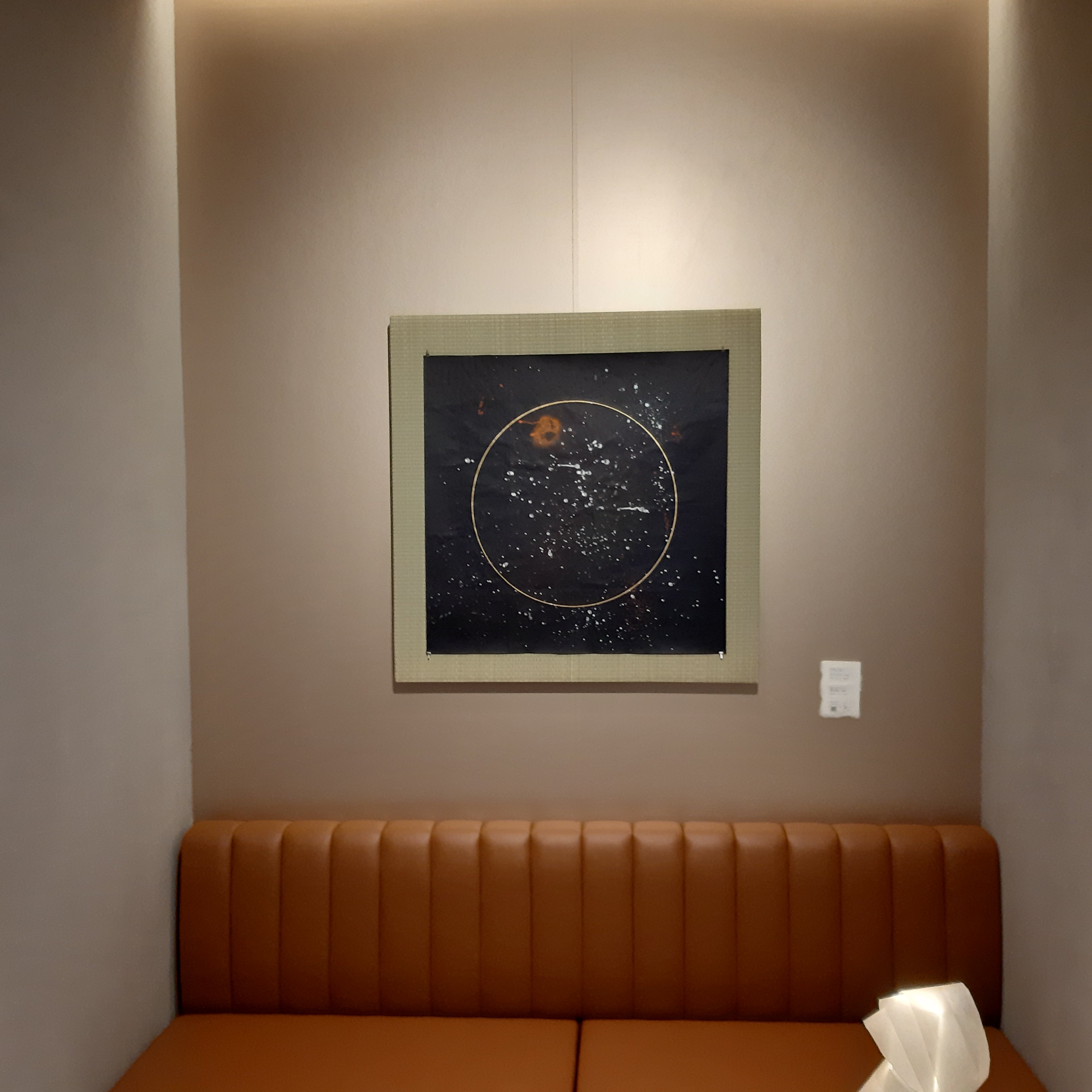 ŒUVRES D'ART, IMA COCO.#002(850 mm X 850 mm)； sur Osaka Art &amp; Design 2025