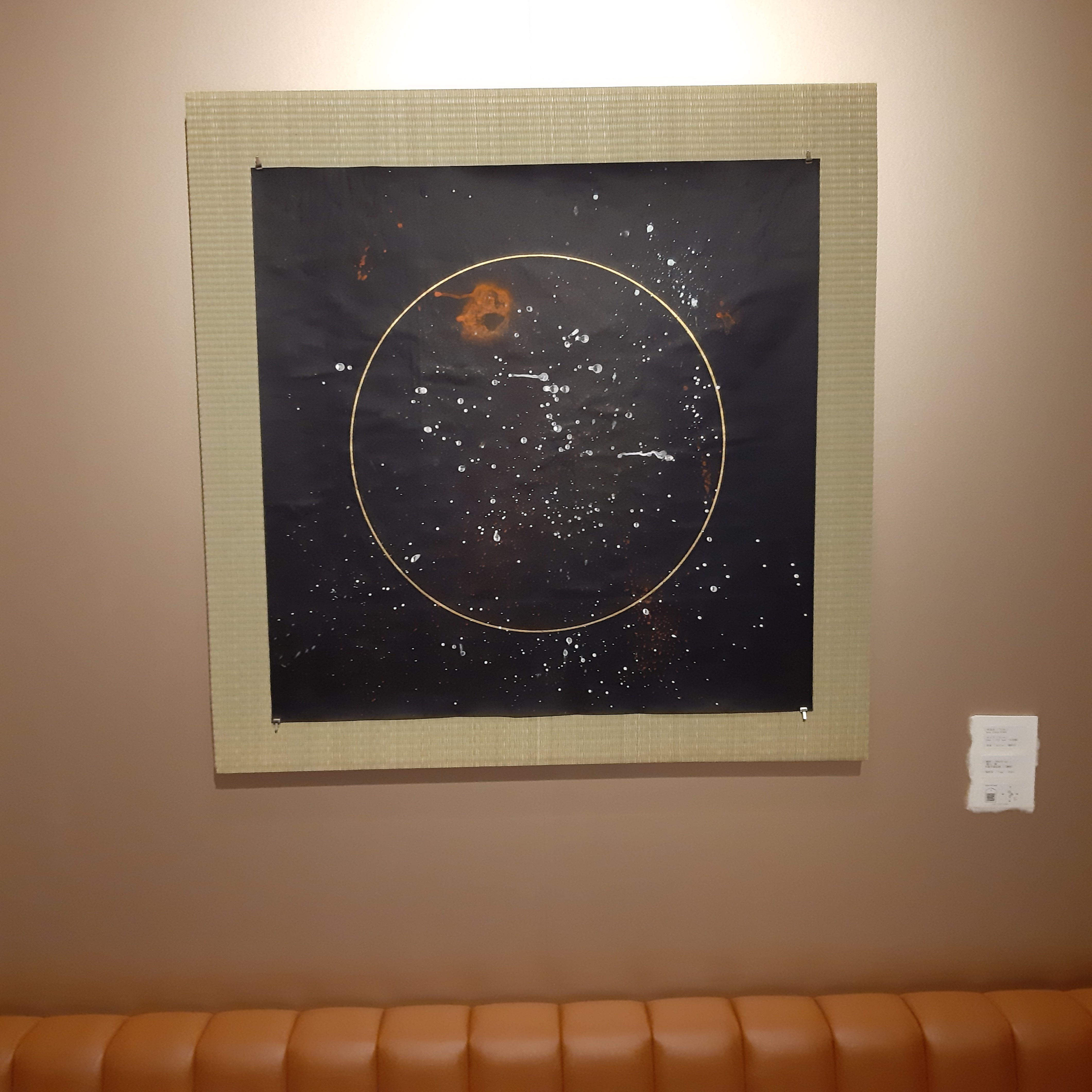 ŒUVRES D'ART, IMA COCO.#002(850 mm X 850 mm)； sur Osaka Art &amp; Design 2025
